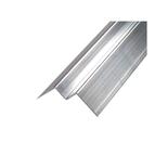 Profil d'angle alu intérieur pour bardage - Coloris - Aluminium brut, Epaisseur - 3 mm, Largeur - 7.7 cm, Longueur - 270 cm