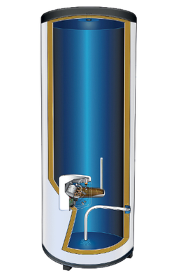 Chauffe-eau électrique stéatite 300L CHAUFFÉO PLUS vertical sur socle D.570 - ATLANTIC - 052130