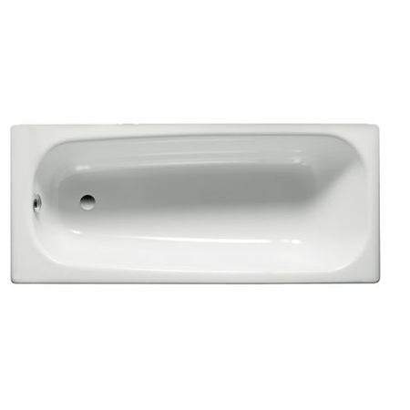 Baignoire avec pieds CONTESA 150x70cm non percée en acier blanc - ROCA - A236090000