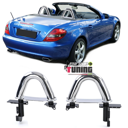 ROLL BAR ARCEAUX EN ACIER INOX POUR MERCEDES SLK R171 2004-2011 (05471)