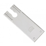 Plaque en acier finition inox brossé pour pivot de sol JANUS+ et MINOS+ - SEVAX - SN313925