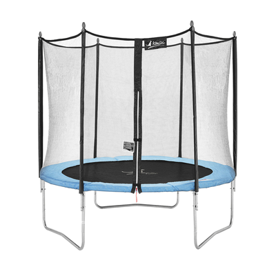 Kangui - Trampoline de jardin 244 cm + filet de sécurité | Normes EU | Montage facile