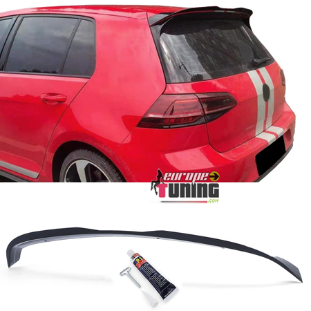 BECQUET SPOILER DE TOIT SPORT NOIR BRILLANT VW  GOLF 7 GTI GTD 2012-2020 (05540)