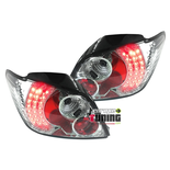 2 FEUX TUNING CHROME A LEDS PEUGEOT 307 BERLINE PHASE 1 2001-2005 (14511)