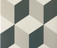 CAPRICE - PROVENCE - Carrelage 20x20 cm aspect carreaux de ciment cube géométrique gris