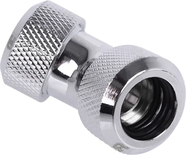 Raccord à 45° à compression pour Tube Ø13mm Alphacool Eiszapfen (Argent)