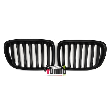 GRILLES CALANDRES SPORT NOIR MAT PACK M-PFM BMW X1 E84 2009-2015 (05096)