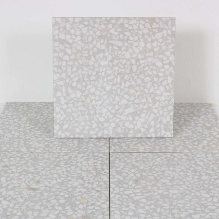 FARNESE AMALFI HUMO 30 x 30 cm - Carrelage aspect terrazzo gris