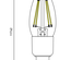 Ampoule flamme TOLEDO Retro dimmable 470lm E14 - SYLVANIA - 0027292