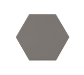 KROMATIKA - GREY - Carrelage hexagonal 11,6x10,1 cm Gris anthracite