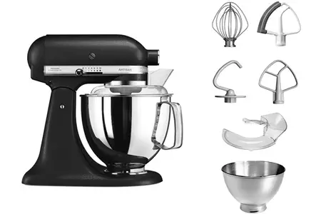 Robot pâtissier KITCHENAID ARTISAN TRUFFE NOIRE 4,8L - 5KSM175PSEBK