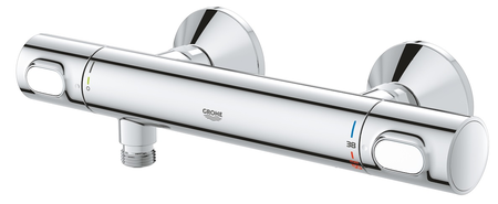 Mitigeur de douche thermostatique mural chromé GROHTHERM 500 GROHE 34795000