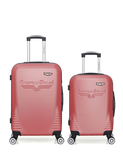 AMERICAN TRAVEL - Lot de 2 - Valise weekend et valise cabine DC