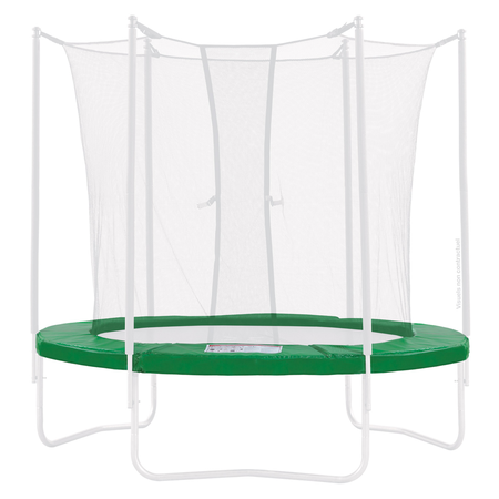 Kangui - Coussin de protection vert pour trampoline Ø 430 cm