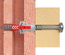 Cheville DUOPOWER 10x50mm boîte de 50 - FISCHER - 535456