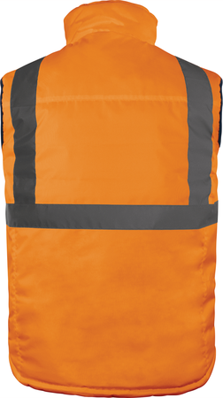 Gilet sans manche réversible HV orange/bleu marine T2XL - DELTA PLUS - FIDJ3HVORXX