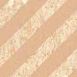 NENETS STRAND AVELLANA Carrelage aspect bois OSB Beige Taille 60 x 60 cm