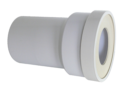 Pipe droite WC mâle droite D 100mm x L 180mm - REGIPLAST - ASMA