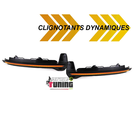 CLIGNOTANTS RETROVISEURS SEQUENTIELS LEDS DYNAMIQUES AUDI TT 8S RS & R8 (05270)