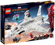 L'attaque de Spider Man avec le jet de Stark (76130)