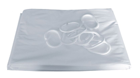 Rideau de douche en PVC blanc 2000x1500 avec 10 anneaux - PELLET - 804152