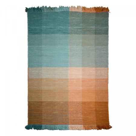 Tapis kilim CONTENT KM en laine Fait main Care&Fair