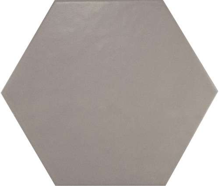 HEXATILE MATE - GRIS - Carrelage 17,5X20 cm hexagonal uni gris