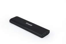 Boitier externe USB-C 3.2 Tooq Shura - S-ATA/NVMe M.2 Type 2280 (Noir)