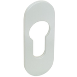 Entrée adhésive ovale clé I blanc - ARGENTA - 3000631