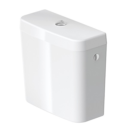 Réservoir blanc double touche D-CODE alimentation latérale - DURAVIT - 927000004