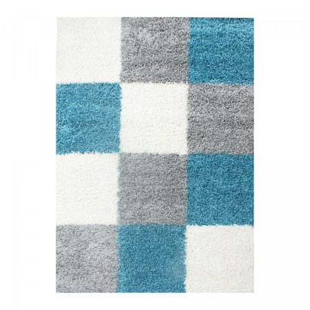 Tapis shaggy CARRÉ A OEKO-TEX®