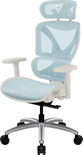 Fauteuil ergonomique ThunderX3 XTC (Blanc/Bleu)