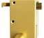 Mécanisme IZIS 571 A2P1 HB3 vertical tirage OR droite - ISEO - 9704VTIZ01.5