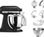 Robot pâtissier KITCHENAID ARTISAN TRUFFE NOIRE 4,8L - 5KSM175PSEBK