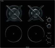 Sauter Plaque Mixte SPI9602BM - 3 Inductions + 1 Gaz
