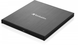 Graveur Blu-Ray externe USB-C Verbatim Slimline Ultra HD 4K (Noir)