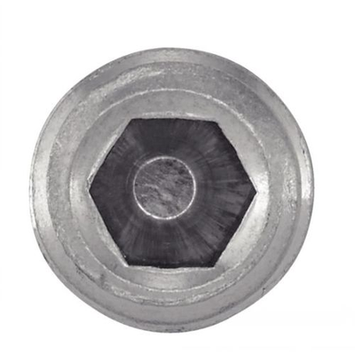 Vis à métaux sans-tête hexagonale creuse bout cuvette inox A2 DIN 916 5X6 boîte de 100 - ACTON - 622075X6