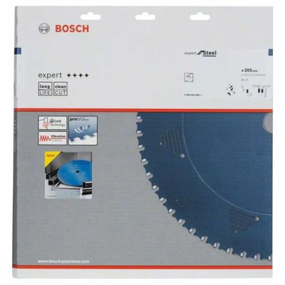 Lame de scie métal 305mm Expert for steel 60 dents - BOSCH - 2608643060