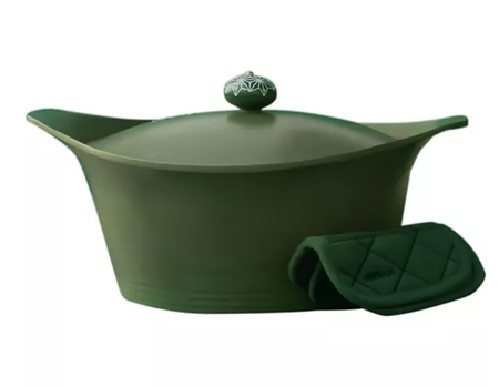 Cocotte COOKUT Coffret L'Incroyable 24 cm - Fougère