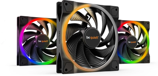 Lot de 3 Ventilateurs de boitier be quiet! Light Wings High Speed RGB - 14cm (Noir)