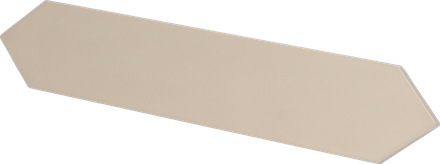 LANSE MUSLIN - Faïence 5x25 cm forme flèche mat