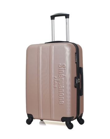 SINEQUANONE- Valise Weekend ABS OLYMPE 4 Roues 65 cm