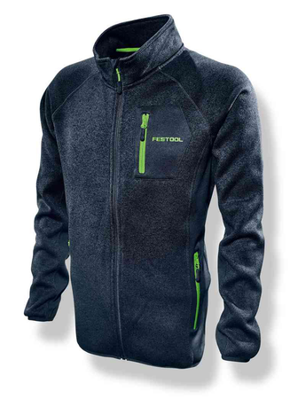 Veste sweat polaire polyester bleu TL - FESTOOL - 204010