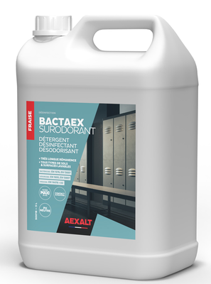 Détergent BACTAEX surodorant désinfectant désodorisant 5L - AEXALT - SO016