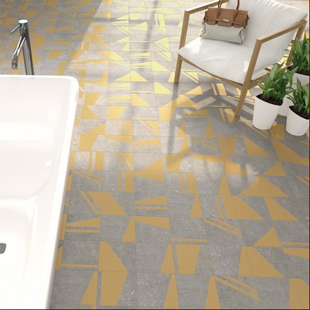 KOKOMO GRAFITO ORO NASSAU PATCHWORK Carrelage aspect carreaux de ciment