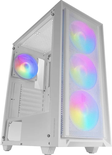 Boitier Moyen Tour ATX Mars Gaming MC-Air RGB avec panneau vitré (Blanc)