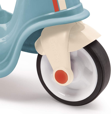 Porteur Trotteur  Scooter - Smoby - Bleu - Pour Bébé de 18 mois - Coffre a jouets sous le siege