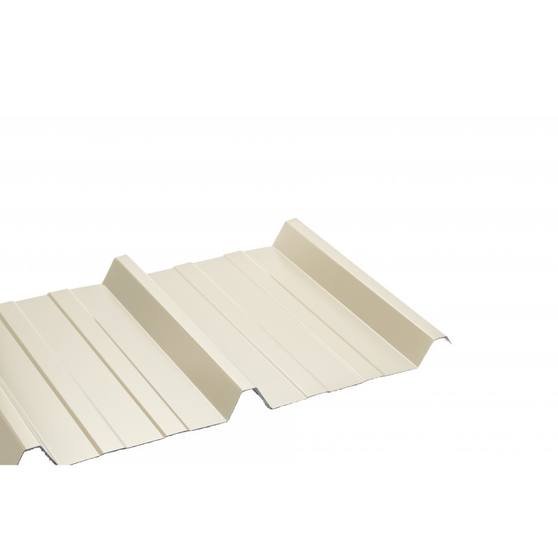 Bac acier laqué 1045 50/100 - Coloris - Beige 1015, Largeur - 105 cm, Longueur - 200 cm