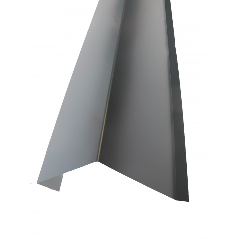 Rive sur mur 2100mm - Coloris - Gris anthracite RAL 7016, Longueur - 2100mm