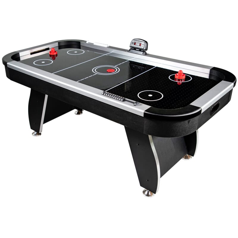 Table Air Hockey Noir 6FT